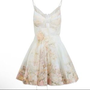 ZIMMERMANN
Memento floral linen and silk minidress